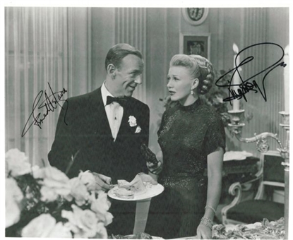 Fred Astaire and Ginger Rogers Signed 8x10